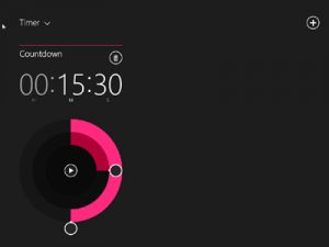 Windows 8.1 - Alarm app