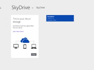 Windows 8.1 - SkyDrive app