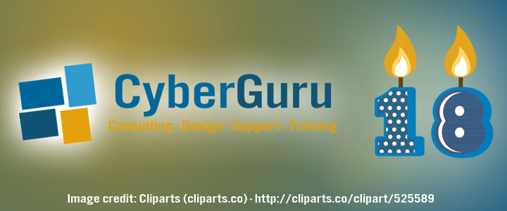 CyberGuru celebrates 18th birthday