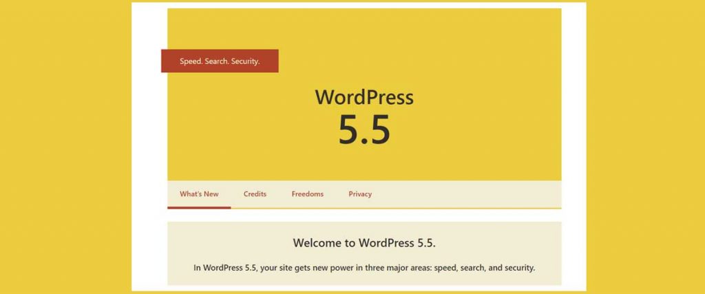 WordPress 5.5 is here! New features that are coming your way