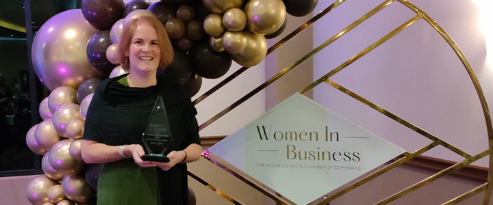 CyberGuru Business Development Guru wins Women in Business Award 