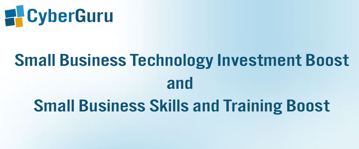 New schemes assist small businesses invest in technology and training